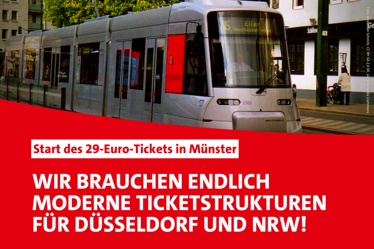 Start Des 29-Euro-Tickets In Münster – Wir Brauchen Endlich Moderne ...